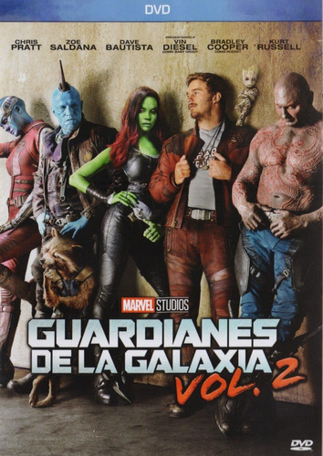 Guardianes De La Galaxia Volumen 2 Dos Pelicula Dvd
