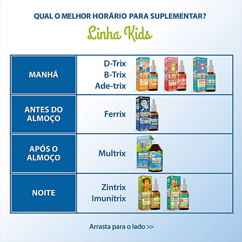 Imunitrix (vitamina C, Vitamina D, Zinco) 30ml Sabor Morango