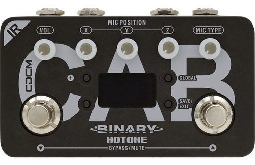 Pedal Hotone Para Guitarra Mod. Bir-1 Binary Cab