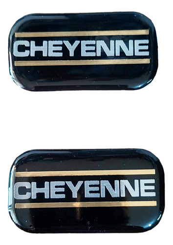 Par Emblemas Cheyenne 99- 2007 Chevrolet 