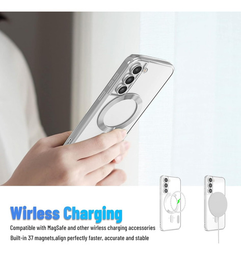 Protector Para Samsung S20fe Iman Para S20 Fe Camara Funda Plateado S20 Fe