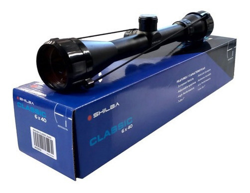 Imagen 2 de 9 de Mira Telescopica Shilba Classic 6x40 Reticulo Europeo 4