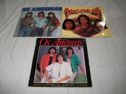 Lp Vinil -  Os Angoras - 3 Discos