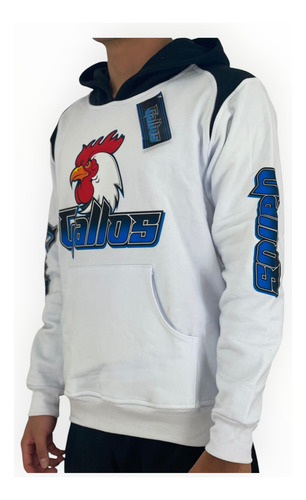 Sudadera Gallos De Querétaro Hombre Capucha Hoodie Deportiva