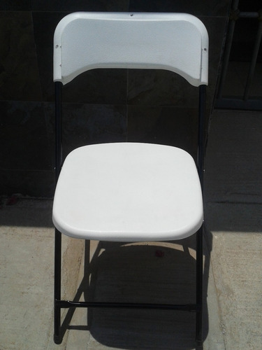 Paquete Mesa Banquete Redonda Y 10 Sillas Plegable Blanca