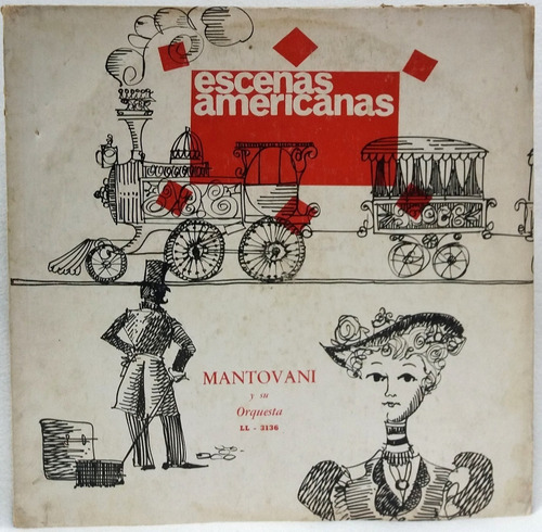 L P - Mantovani Y Su Orquesta - Escenas Americanas