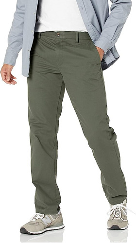 Pantalones Caballeros Amazon Slim Green  Talla 36x30