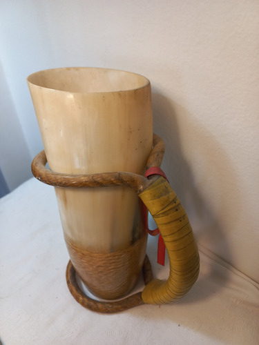Cuerno De Vaca, Vaso 19 Cm (Usado)