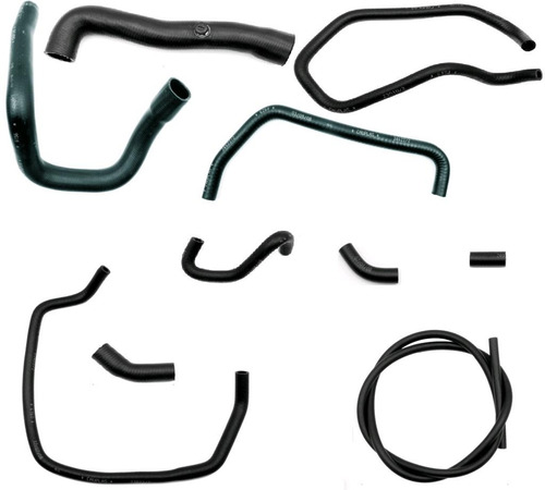 Imagen 1 de 2 de Kit Mangueras Refrigeración Renault Fuego 2.0 + Abrazaderas