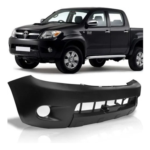 Parachoque Dianteiro Hilux Srv 2005 2006 2007 2008 Com Furo