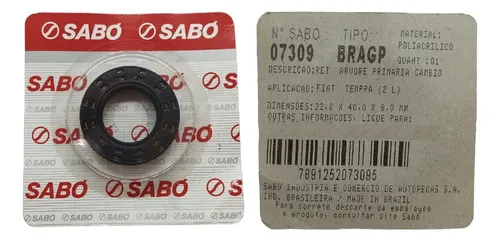 その他 1125-01  satoko Retentor Virabrequim Dianteiro Sabo Retentores Antigo