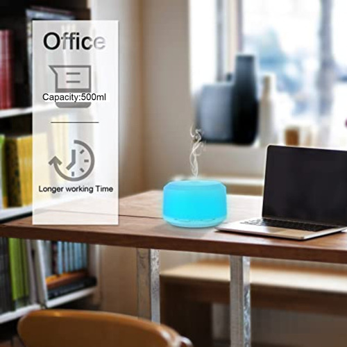 Imagen 8 de 10 de Humidificador Ultrasonico Aire Purificador Lampara Colores