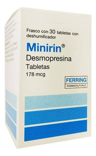 Minirin 30 Tabletas 0.1mg