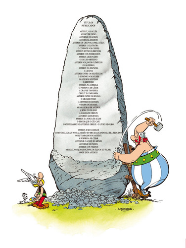 Os louros de César (Nº 18 As aventuras de Asterix), de Uderzo, Albert. As aventuras de Asterix (18), vol. 18. Editorial Editora Record Ltda., capa mole em português, 1985