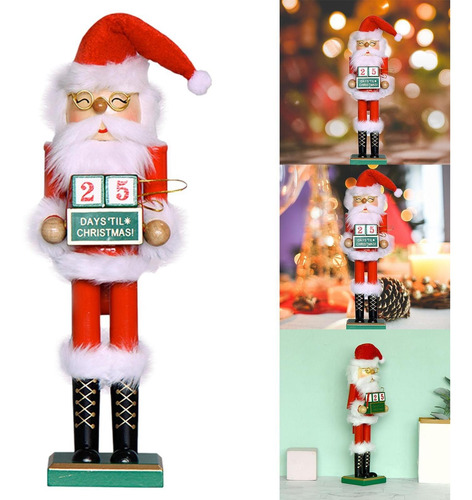 Imagen 9 de 10 de 38cm Claus Cascanueces Ornamento Cascanueces Cascanueces