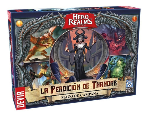 Hero Realms: La Perdición De Thandar  - Juego De Mesa