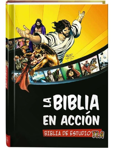 Biblia De Estudio En Acción Lenguaje Actual Tla - Ilustrada