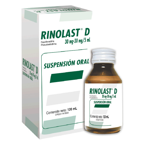 Rinolast Suspensión 30-30mg/5ml X  Oral 120ml