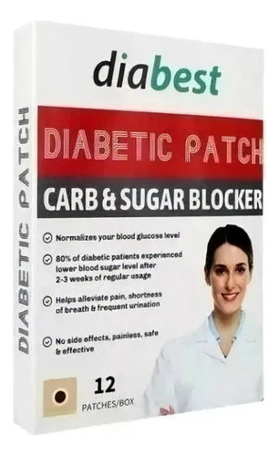 12 Parches Para Diabetes Regula Los Niveles Azúcar. Reduce Herbal