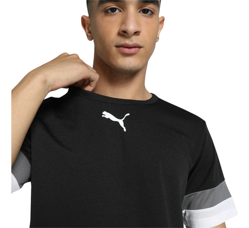 Playera Manga Corta Cuello Redondo Puma Teamrise Hombre