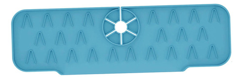 Almohadillas Absorbentes Para Grifo De Cocina, Azul Claro