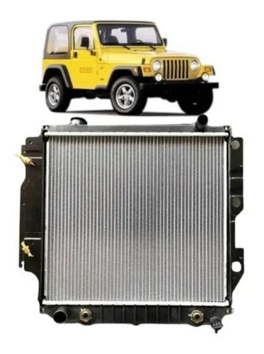 Radiador Jeep Wrangler 1992 1993 1994 1995 1996 1997 A 2001