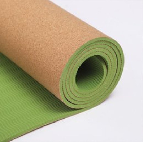 Mat Yoga Ecológico Pro Corcho Tpe+ 100% Natural Yogui