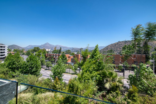 Gran Departamento Con Jardin /vista Privilegiada/ Las Condes