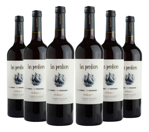 Vino Las Perdices Syrah-viognier Caja X6 Unidades