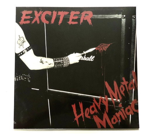 Exciter  Heavy Metal Maniac - Lp Nuevo Splatter