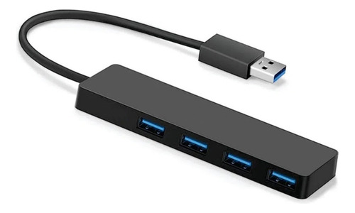 Hub Usb 4 Puertos + Adaptador Otg - Conexión Usb 2.0 - Spli