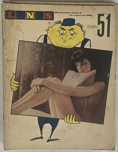 Lunes Nº 51 Revista De Humor Uruguayo 1959 Ex02