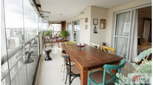 Imagem 8 de 15 de Apartamento Para Venda Em São Paulo, Campo Belo, 3 Dormitórios, 3 Suítes, 5 Banheiros, 5 Vagas - Cabl1224_2-1640722