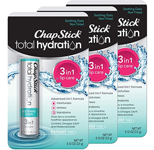 Bálsamo Labial Chapstick  Chapstick Total Hydration 3 En 1 C