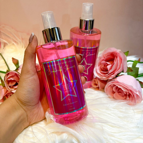 Perfume Body Splash De Mujer Be Adabel Bomb Pink Feromonas Volumen De La Unidad 300 Ml