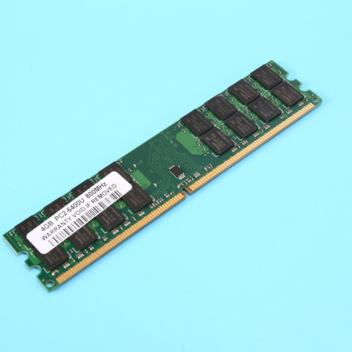 Memoria Ram Ddr2 De 4 Gb, 800 Mhz, 1,8 V, 240 Pines, Pc2 640