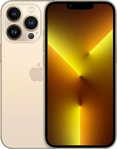 Apple iPhone 13 Pro Max (128 Gb) Oro / At&t O Unefon (Reacondicionado)