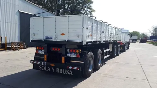 Acoplado Sola Y Brusa , Volcador Bilateral , 4 Ejes. 0km