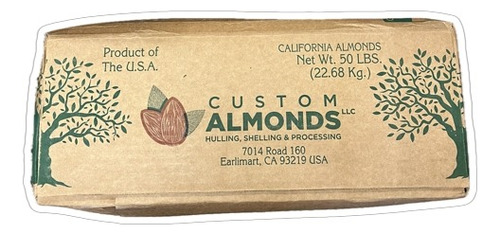 Almendras Peladas X1kg Carmel Origen Eeuu