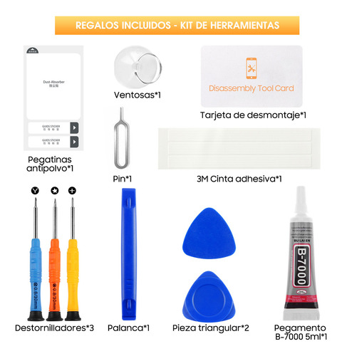 Pantalla táctil TFT LCD de la marca Sunkong para Samsung Galaxy A32 4G SM-A325f, SM-A325f/ds, SM-A325m, SM-A325n