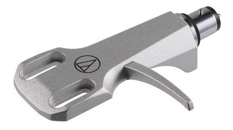 Audio Technica At-hs6sv Prata Headshell 1/2 Mount Original