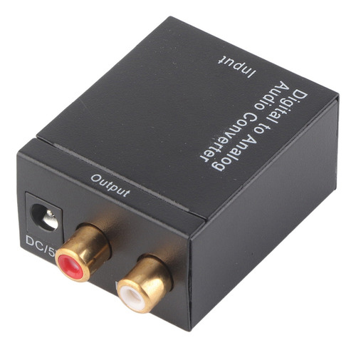 Convertidor de audio digital a analógico Salida P2 + fuente