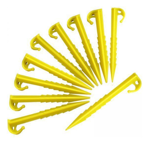 2 Set De Clavijas Para Toldo De Camping Accesorios 2 Piezas