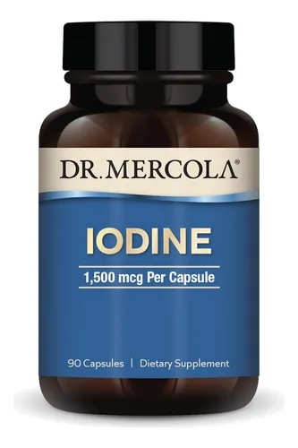Yodo 90 Cápsulas Para Salud Ósea Y Cerebral Apoyo Energético