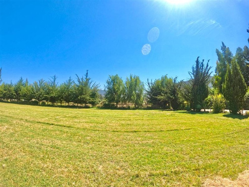 Parcela Con Casa De 5.500 M2 En Chiñigue, El Monte