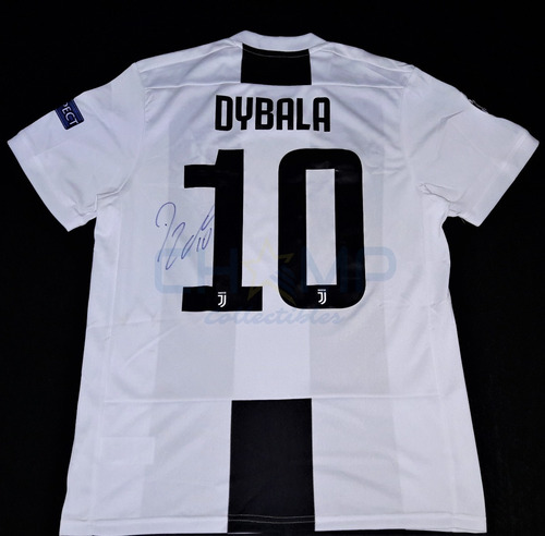 Jersey Autografiado Paulo Dybala Juventus 2018-19 Local Juve (Usado)