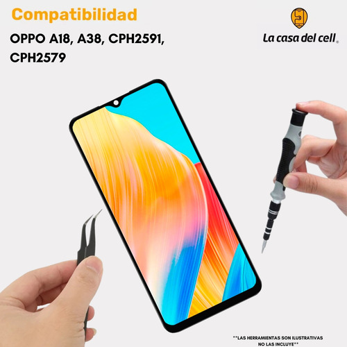 Pantalla Display Para Oppo A18 A38 Cph2591 Cph2579 Original