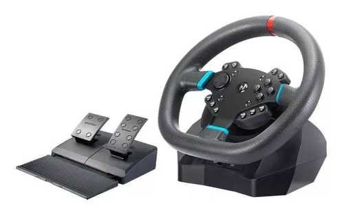 PXN V10 Volante con Pedales y Palanca de Cambios - Force Feedback,  270&900°, Ajuste Muelle Tres Pedales, Shifter H, Tool App, Driving Force Volante  para PC, PS4 y Xbox : : Videojuegos