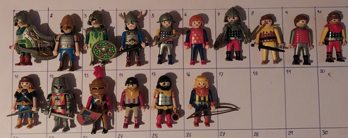 Playmobil Caballeros (Usado)