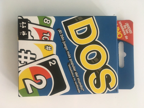 Dos Juego De Cartas De Uno Mattel Original Juego De Mesa